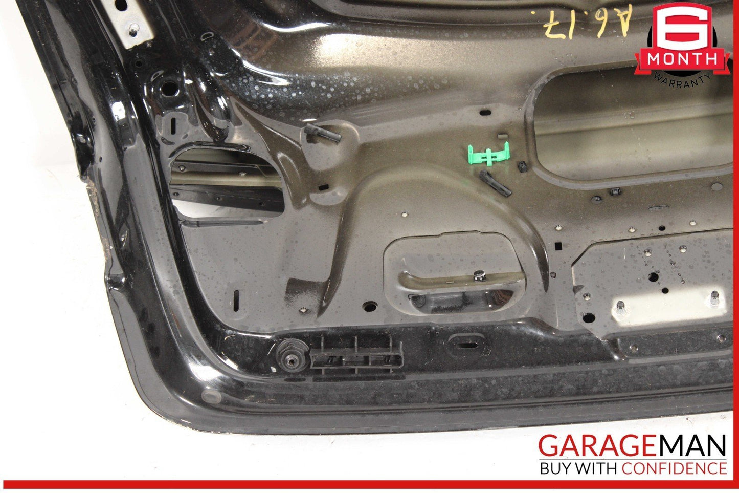12-18 Audi A6 S6 Trunk Lid Panel Assembly Black OEM