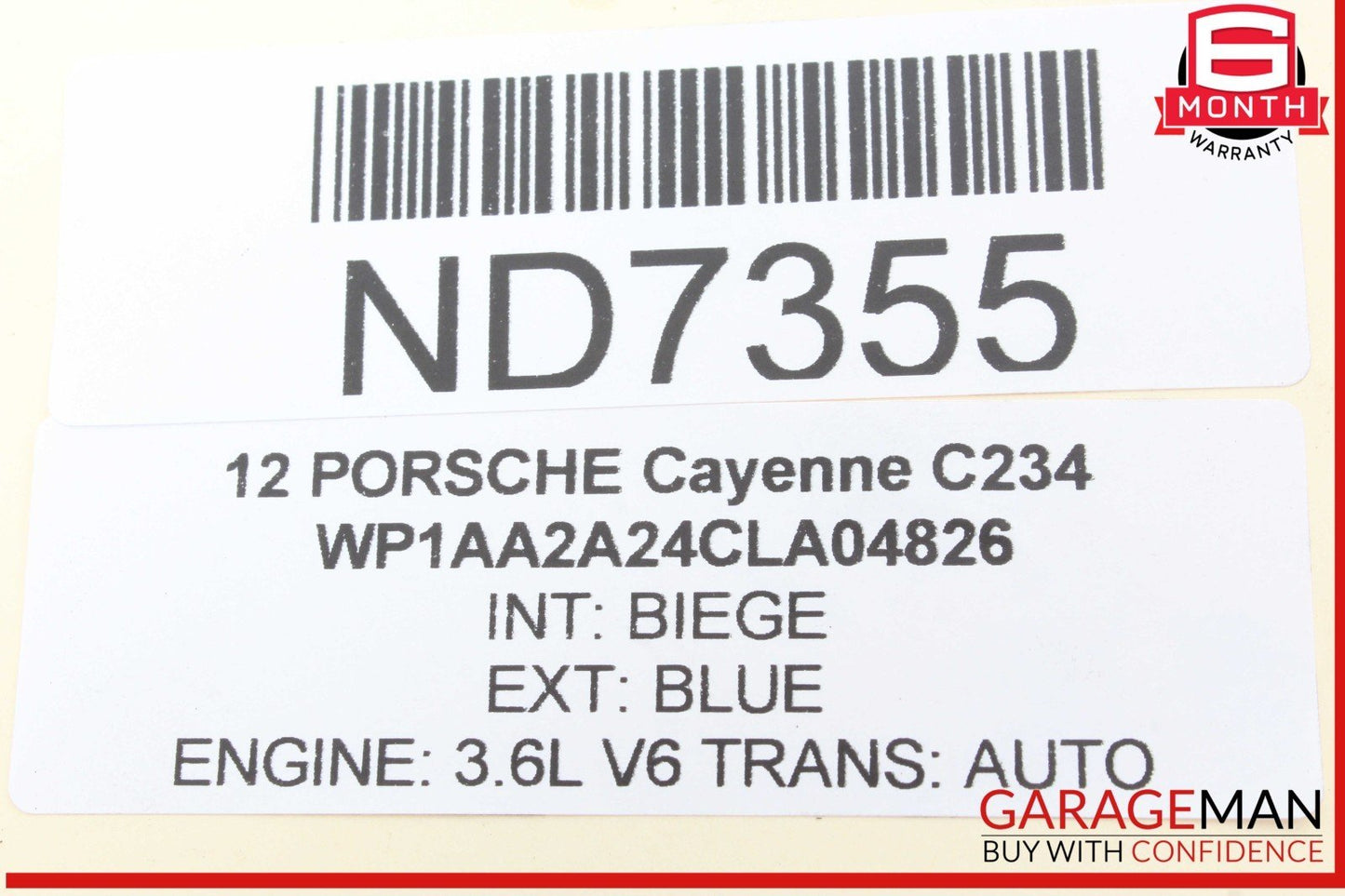 11-14 Porsche Cayenne 958 Rear Right Passenger Side Wheel Spindle Knuckle Hub