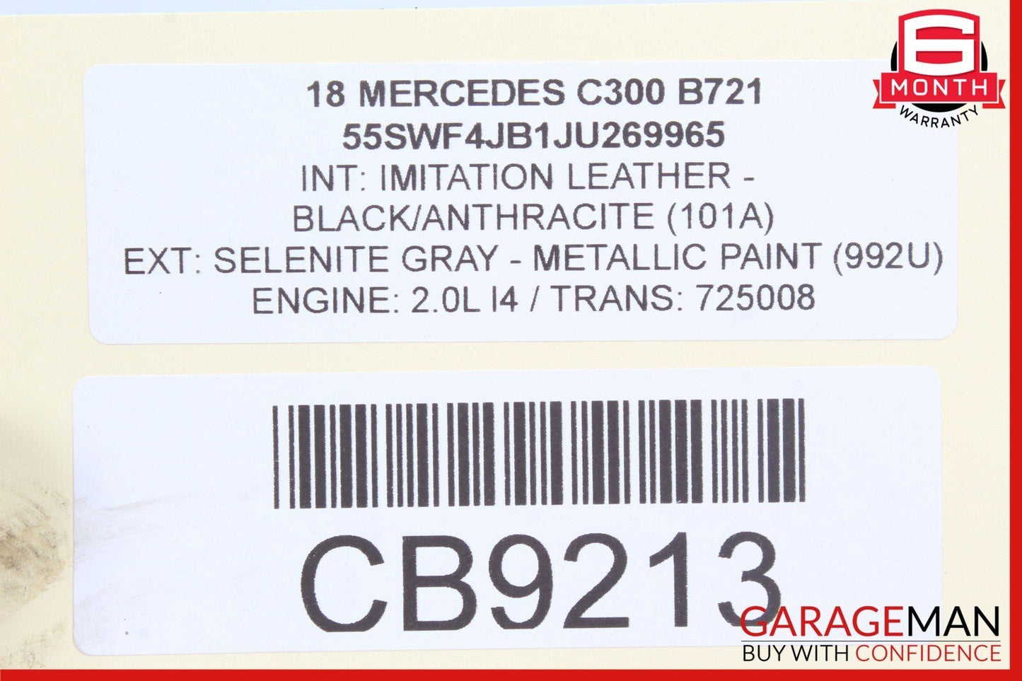 15-20 Mercedes W205 C300 C400 Rear Right Side Spindle Knuckle Hub Assembly OEM