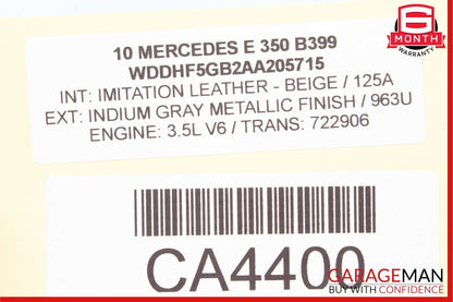 08-17 Mercedes W212 E350 GLK350 C350 Rear Left Side Door Lock Latch Actuator OEM
