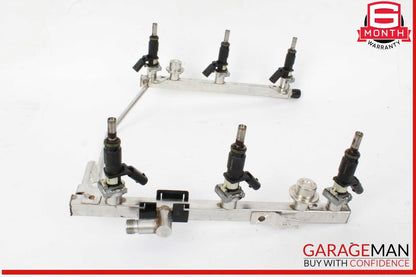 05-12 Mercedes W204 C300 E350 SLK300 Fuel Injector Rail w/ Fuel Injectors OEM