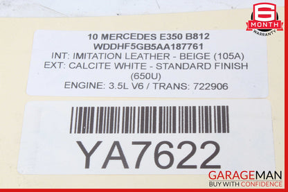10-13 Mercedes W212 E350 E550 E500 Instrument Cluster Speedometer Odometer OEM
