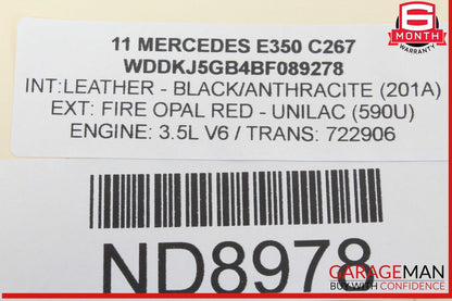 10-11 Mercedes W207 E350 E550 Speedometer Odometer Instrument Cluster Gauge OEM