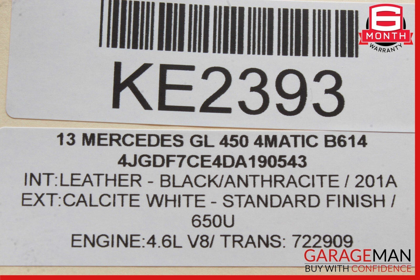 13-19 Mercedes X166 GL450 GLS550 Rear Relay Fuse Box SAM Module 1669003408 OEM