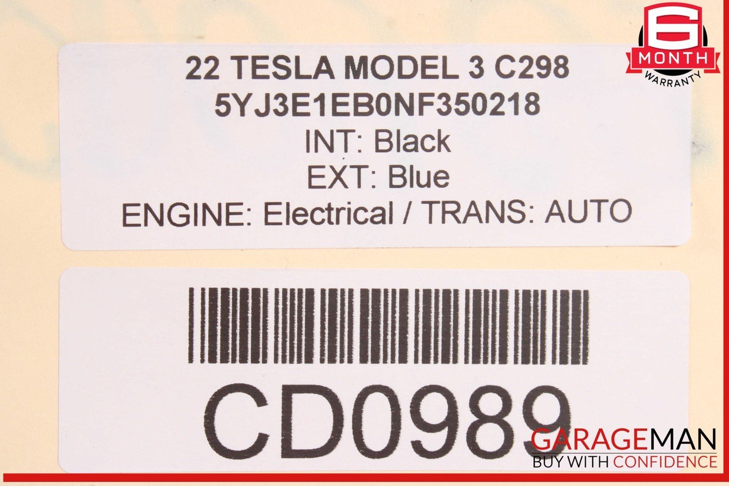 17-23 Tesla Model 3 Y Rear Drive Unit Engine Electric Motor AWD OEM 54k