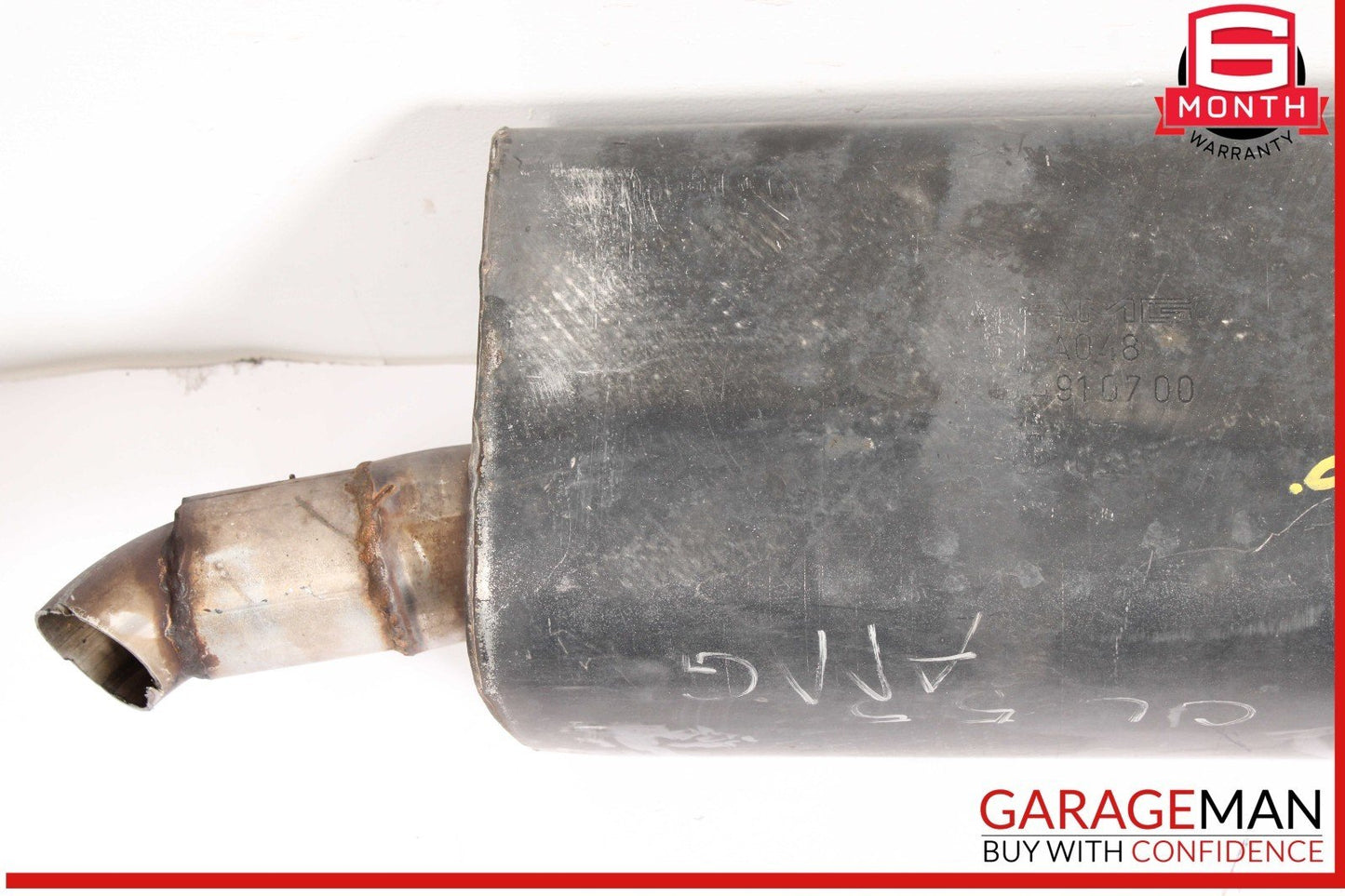 03-06 Mercedes W220 S430 S65 AMG Exhaust Muffler Quad Tips Left & Right OEM