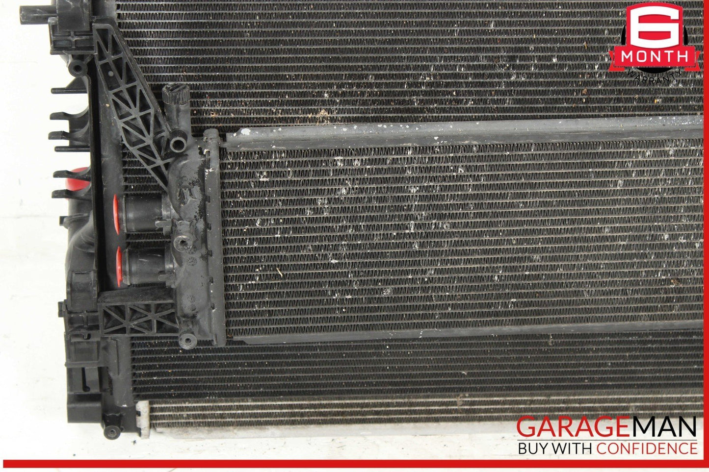 14-22 Maserati Quattroporte M156 Ghibli Water Cooling Radiator A/C Condenser OEM