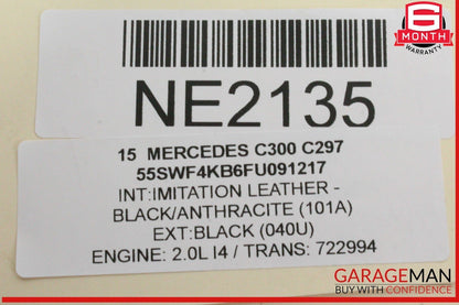 15-20 Mercedes W205 C300 Front Left Wheel Spindle Knuckle Hub Bearing OEM