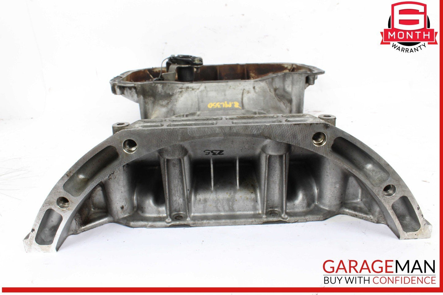 06-13 Mercedes W164 ML350 4MATIC Engine Upper Oil Sump Baffle Pan 2720142002 OEM