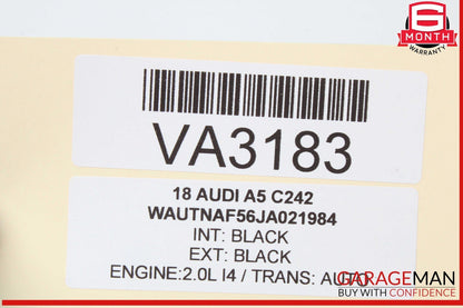 17-24 Audi A5 A4 Automatic Gear Shifter Indicator w/ Parking Switch Trim Cover