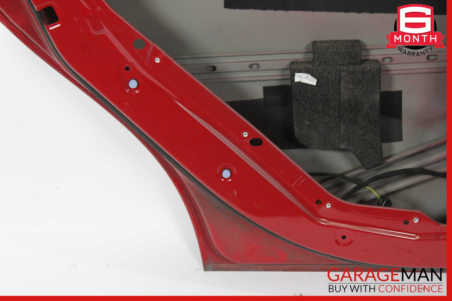 12-19 Mercedes W242 W246 B-Class Rear Left Driver Side Door Shell Red OEM