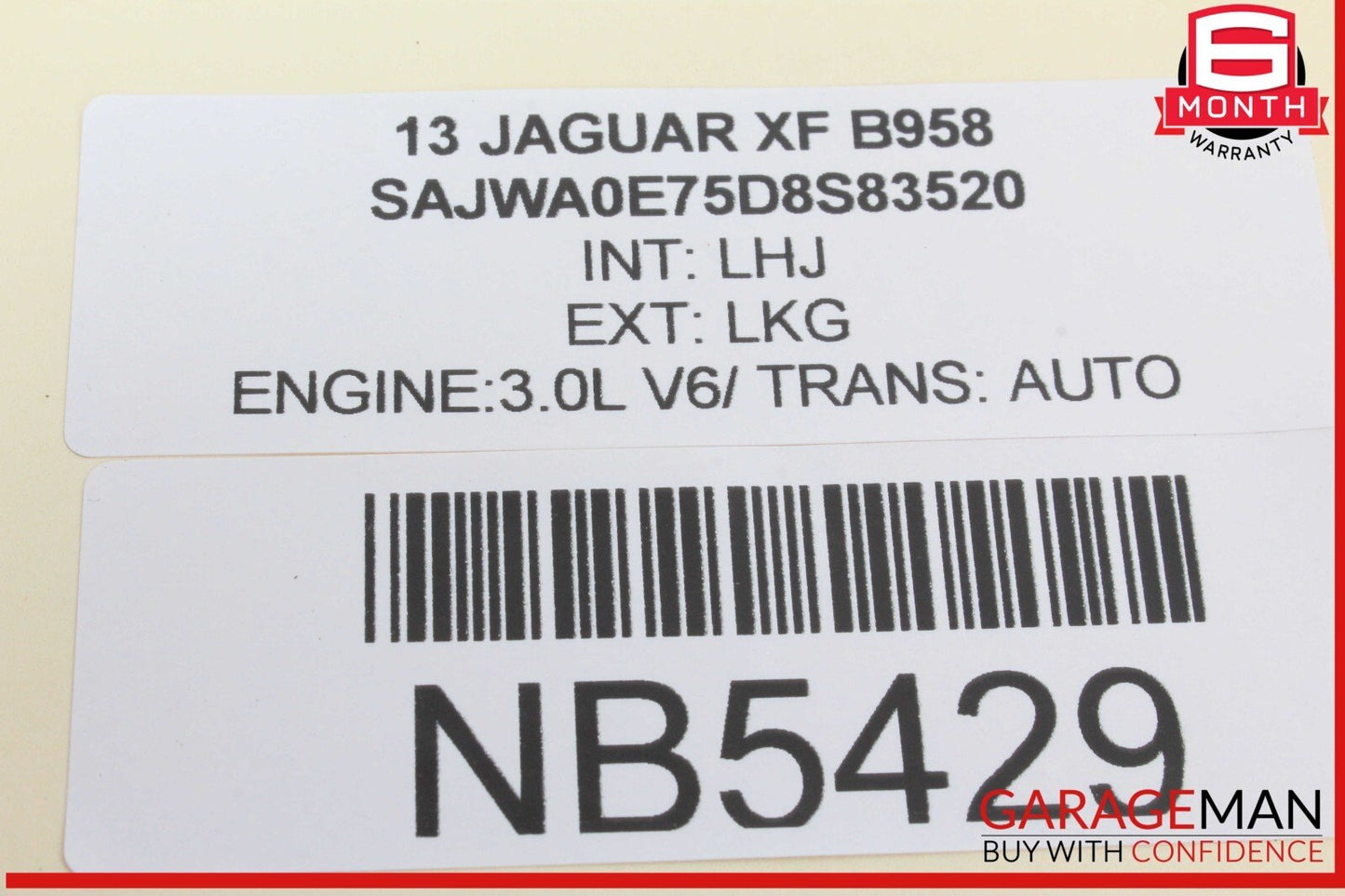 12-15 Jaguar X250 XF XFR Dash Dashboard Center Cover Panel Molding w/ Switch OEM