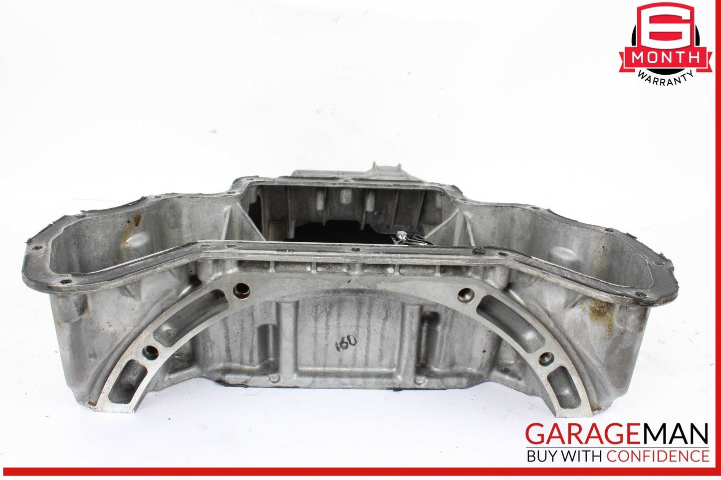 06-11 Mercedes W211 E350 Engine Upper Oil Sump Baffle Pan 2720142102 OEM