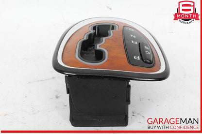 00-06 Mercedes W220 S500 S430 S55 AMG Gear Shifter Bezel Trim Indicator Wood OEM