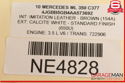09-12 Mercedes W164 ML350 GL450 Command Head Unit Navigation Radio CD Player OEM