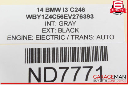14-21 BMW i3 I01 Hybrid Front Left Side Bumper Reinforcement Bar Bracket OEM