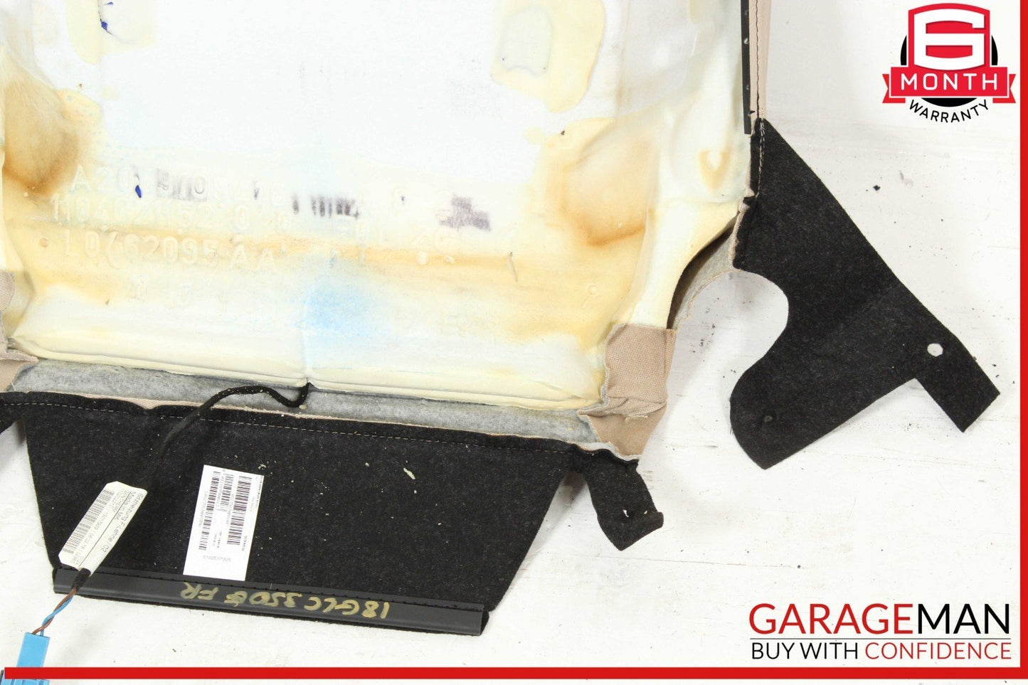 15-25 Mercedes X253 GLC350e C300 Front Right or Left Side Top Upper Seat Cushion