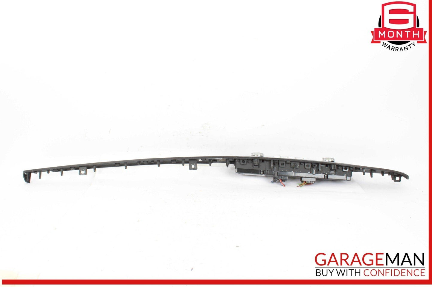 17-19 Audi Q7 Dash Center AC A/C Heater Climate Control Switch w/ Panel Trim OEM