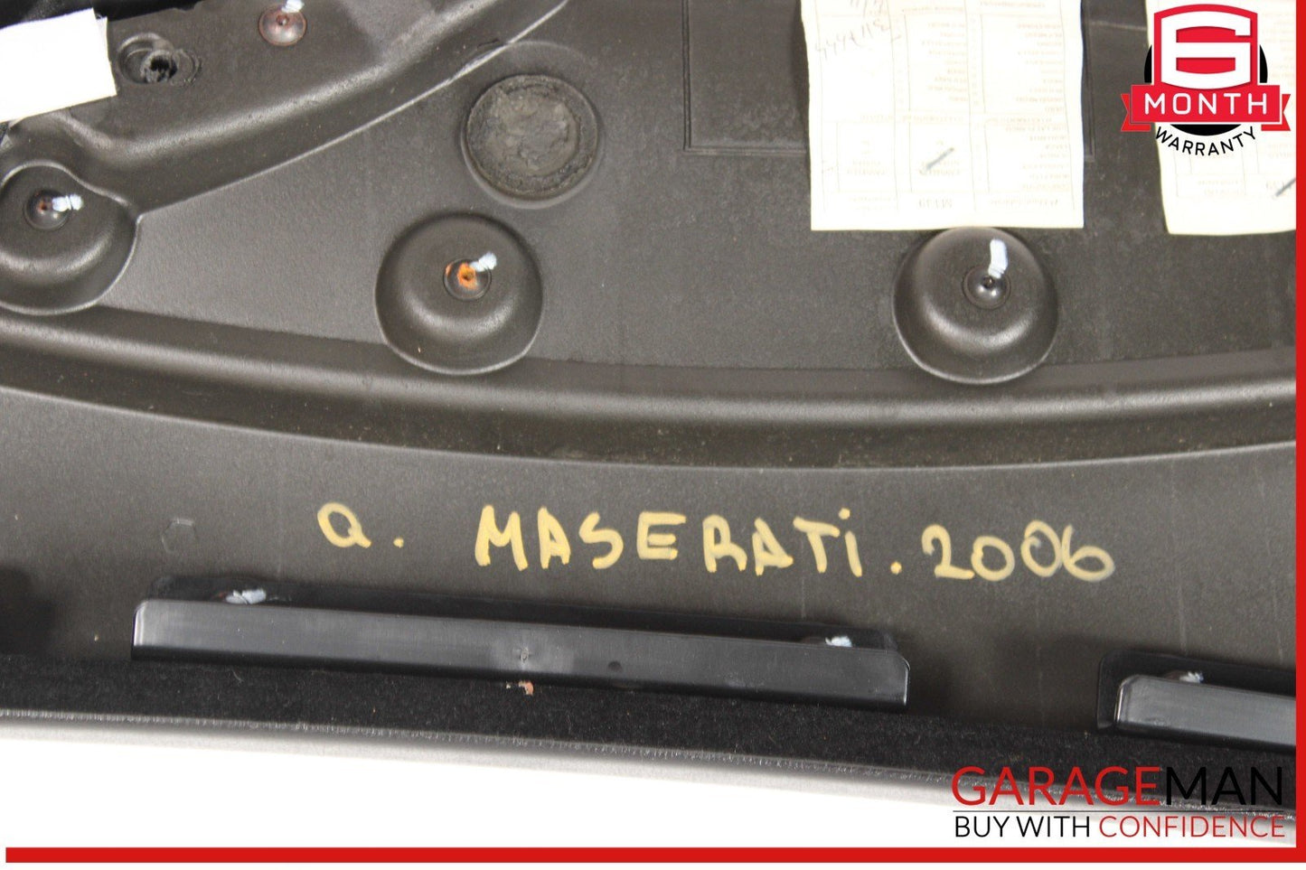 03-13 Maserati Quattroporte M139 Rear Right Side Interior Door Panel OEM