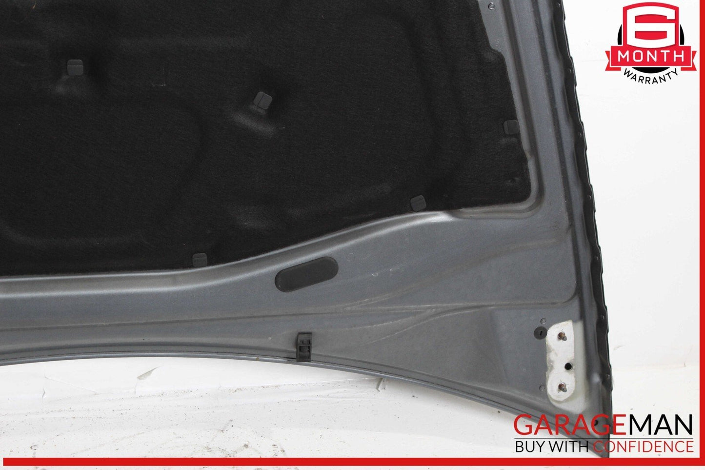 03-06 Porsche Cayenne 955 Front Hood Bonnet Panel Assembly Crystal Silver OEM
