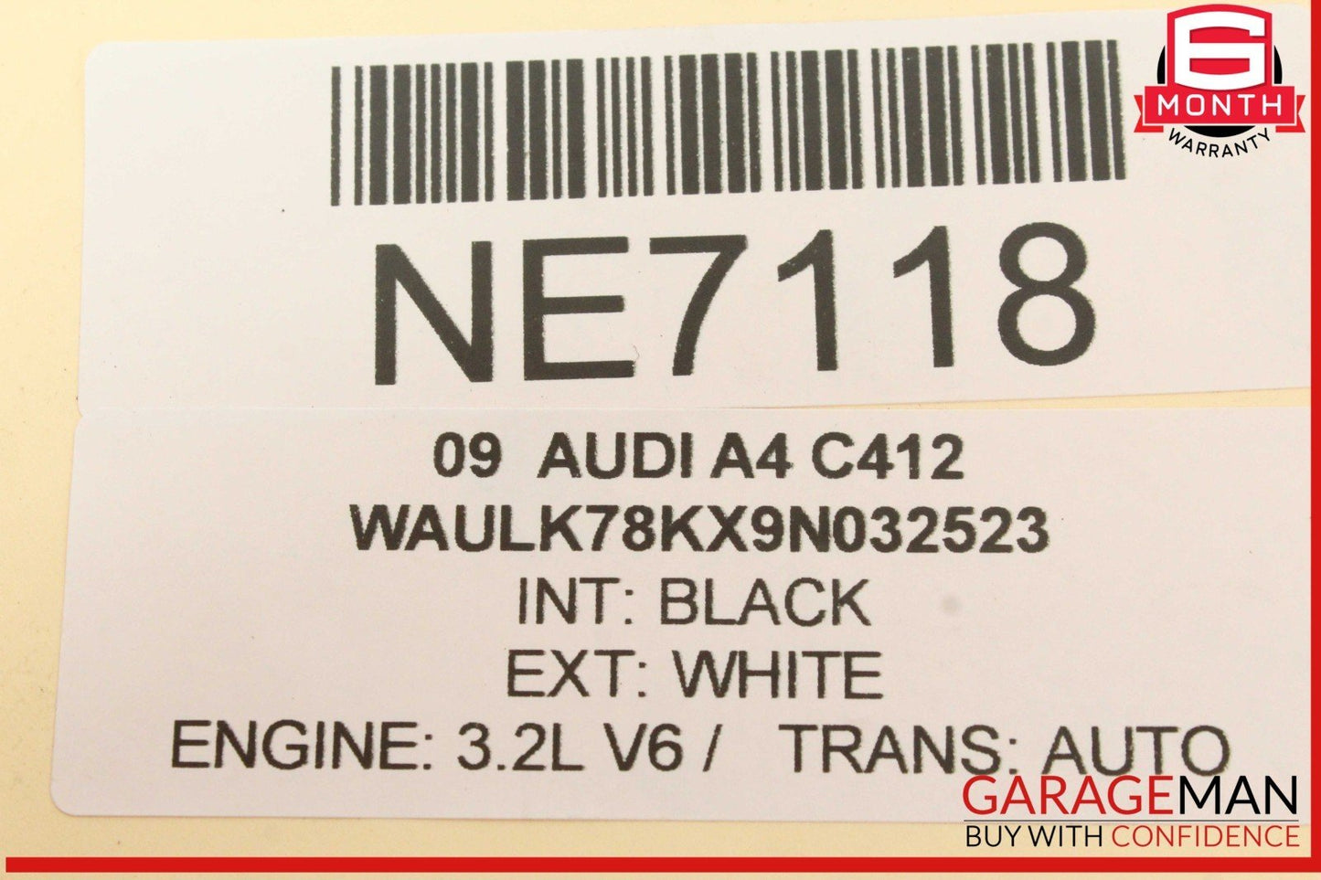 09-12 Audi A4 A5 S4 S5 Body Comfort BCM Control Module Unit 8K0907064F OEM