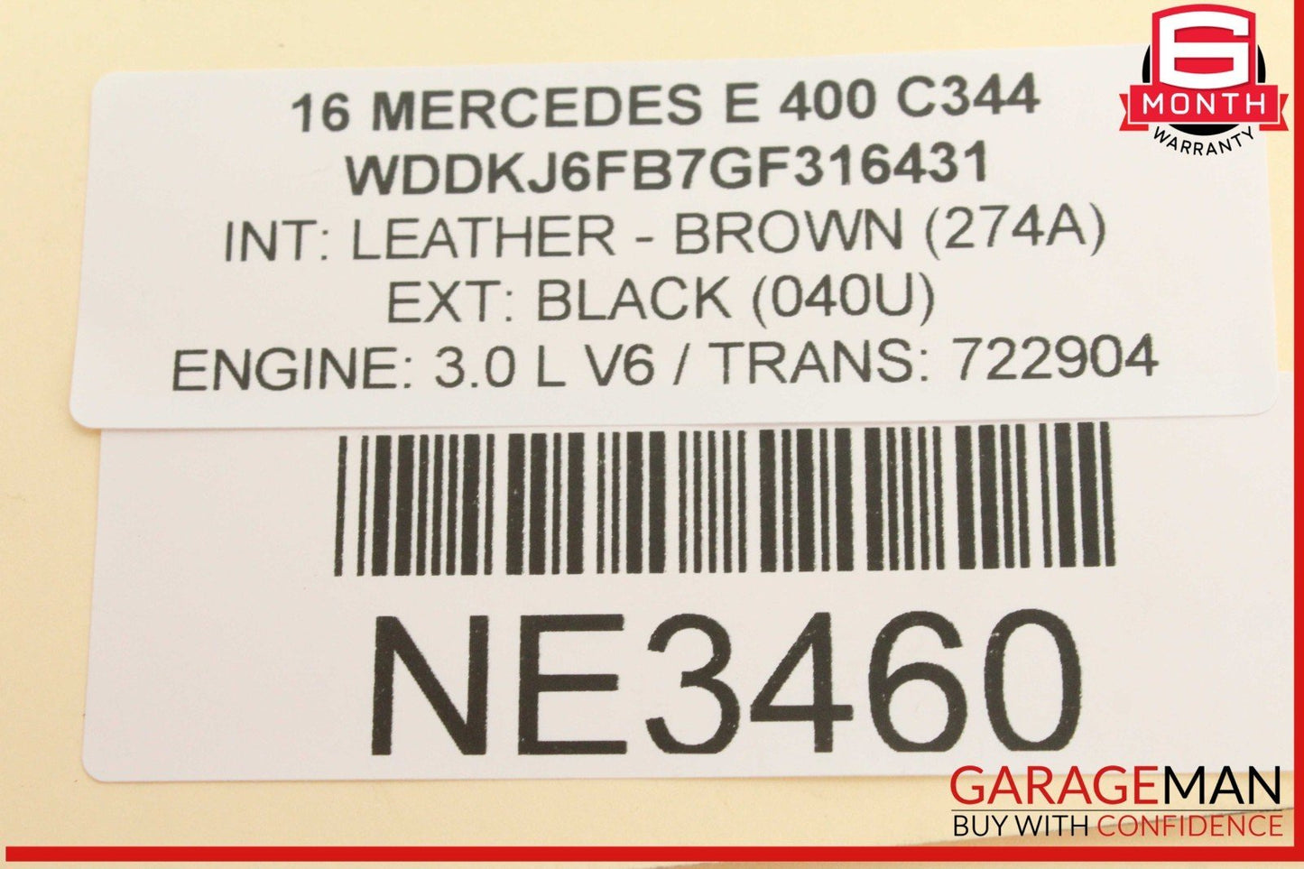 14-21 Mercedes W213 E400 ML400 GL450 M276 Air Intake Filter Box Right Side OEM