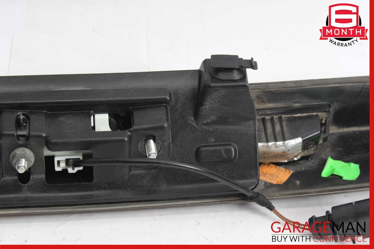 11-18 Porsche Cayenne 958 Rear Tailgate Trunk Lid License Light Handle Cover OEM