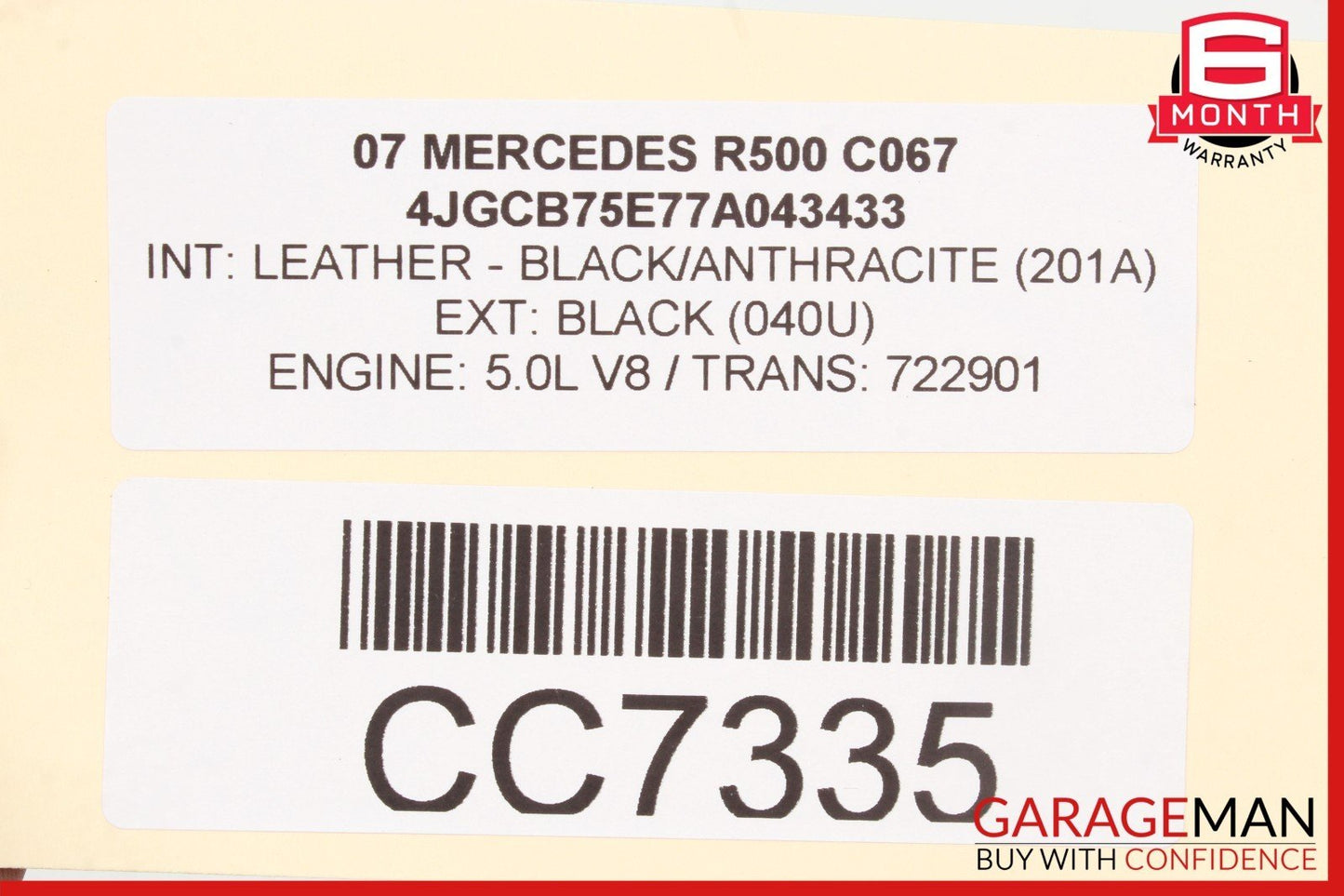 06-13 Mercedes W251 R500 ML550 R350 Transmission Transfer Case Gear Box OEM