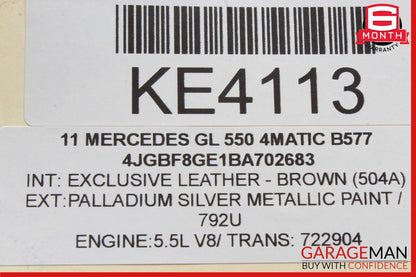 03-12 Mercedes X164 GL550 E350 GL450 Front Right Seat Control Module Unit