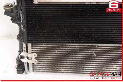 03-10 Porsche Cayenne 955 957 Engine Coolant Radiator w/ Oil Cooler Assembly OEM