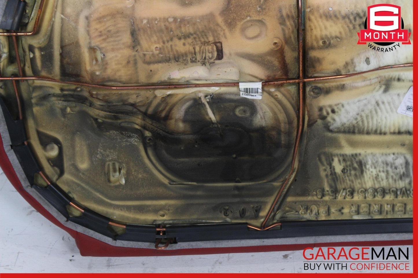 15-20 Audi S3 A3 Rear Seat Bottom Cushion Bench Red OEM