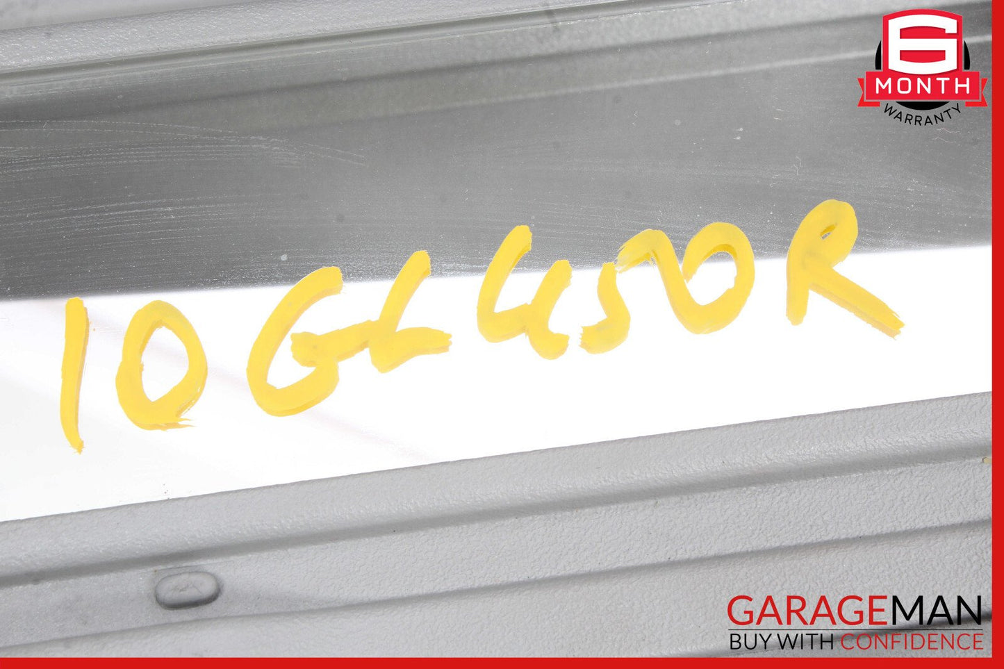 06-12 Mercedes GL450 ML550 Front Right Sun Visor Sunvisor Shade Assembly Grey