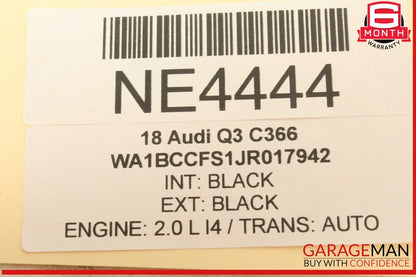15-18 Audi Q3 Rear Lower Control Arm Spring Perch 1K0505311AB Genuine
