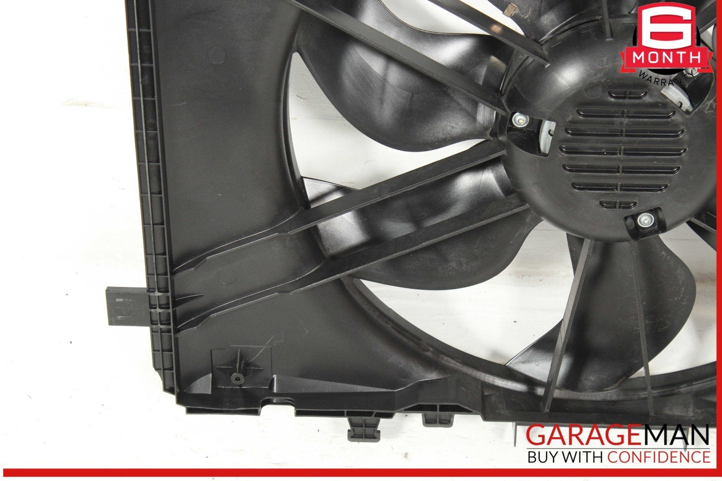 08-18 Mercedes W212 E350 C300 Engine Radiator Cooling Fan Motor Shroud Assy OEM