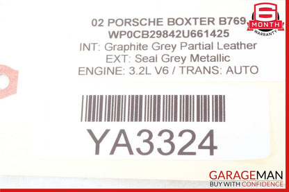 00-04 Porsche Boxster 986 3.2 Speedometer Odometer Instrument Cluster Gauge Assy