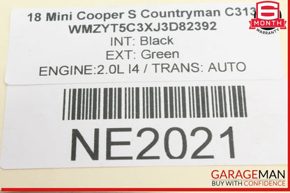 17-24 Mini Cooper S Countryman Rear Left Driver Side Spindle Knuckle Wheel Hub
