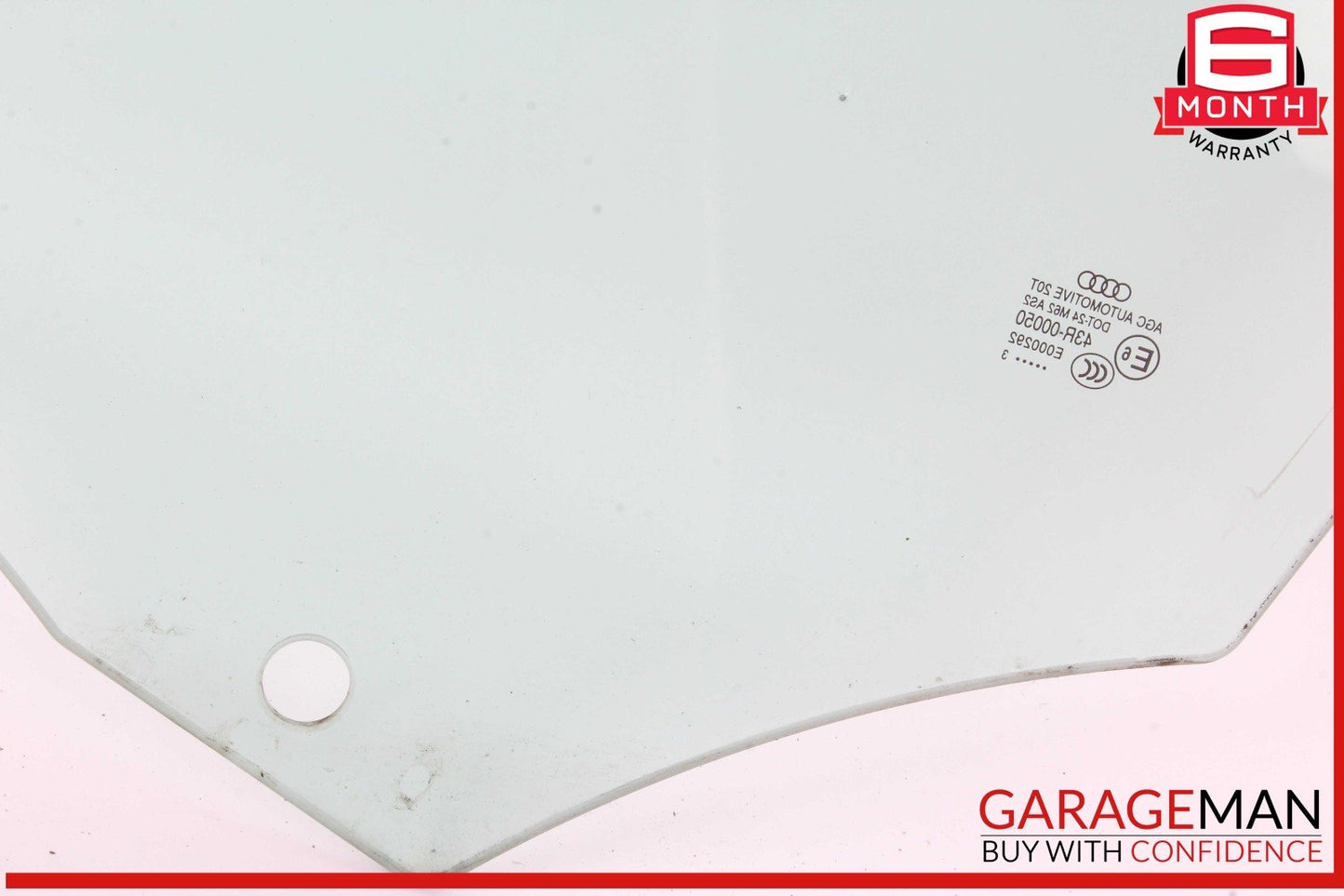 13-17 Audi Q5 Front Right Passenger Side Door Window Glass OEM