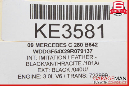 08-17 Mercedes W204 C300 C350 Center Console Ash Tray Compartment Lighter OEM