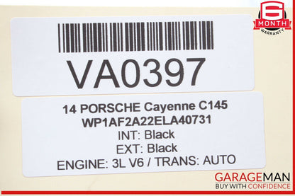 11-18 Porsche Cayenne 958 Center Dash Speaker Cover Trim 7P5858189A OEM