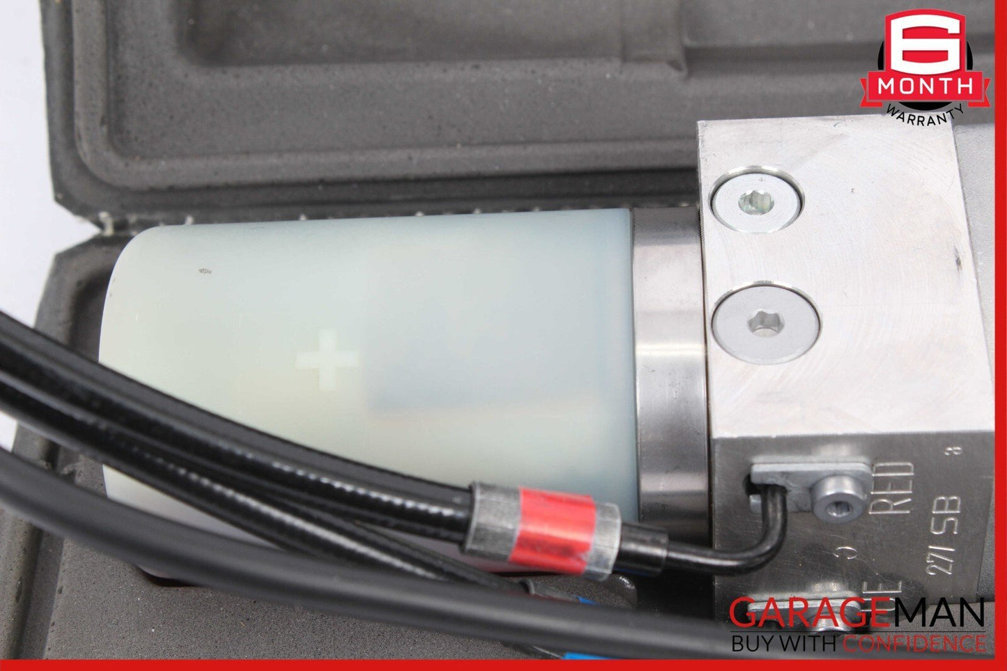07-14 Mercedes W221 S400 Trunk Lid Locking Hydraulic Pull Down Pump w/ Foam Case