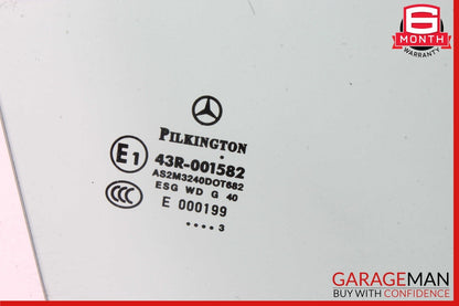 12-20 Mercedes R172 SLK250 SLK350 Front Right Side Door Window Auto Glass Clear