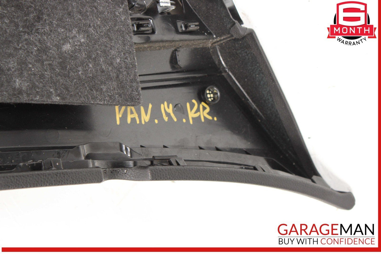 10-16 Porsche Panamera 970 Rear Right Side Interior Door Panel Leater OEM