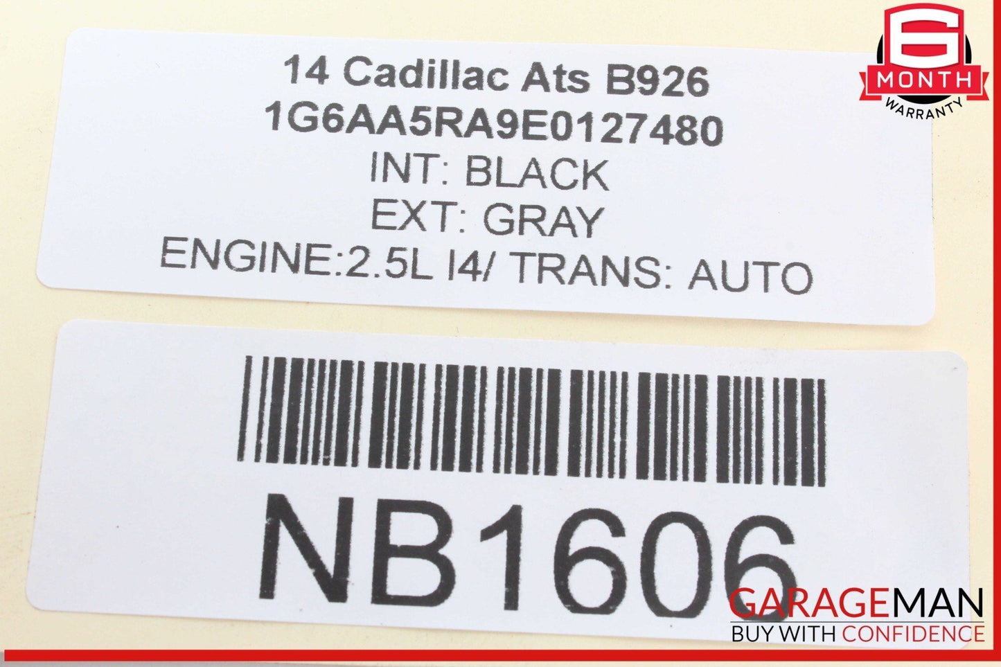 13-19 Cadillac ATS Rear Left Driver Side Exterior Door Handle OEM