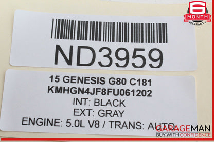 15-20 Hyundai Genesis G80 Front Left Driver Side Strut Suspension Bracket OEM