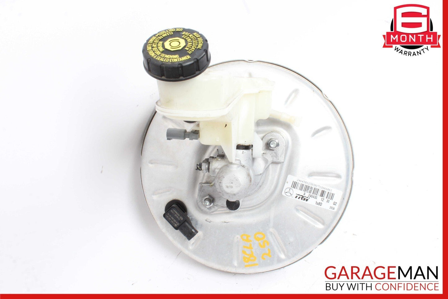 13-17 Mercedes W117 CLA250 Master Cylinder Power Brake Booster OEM