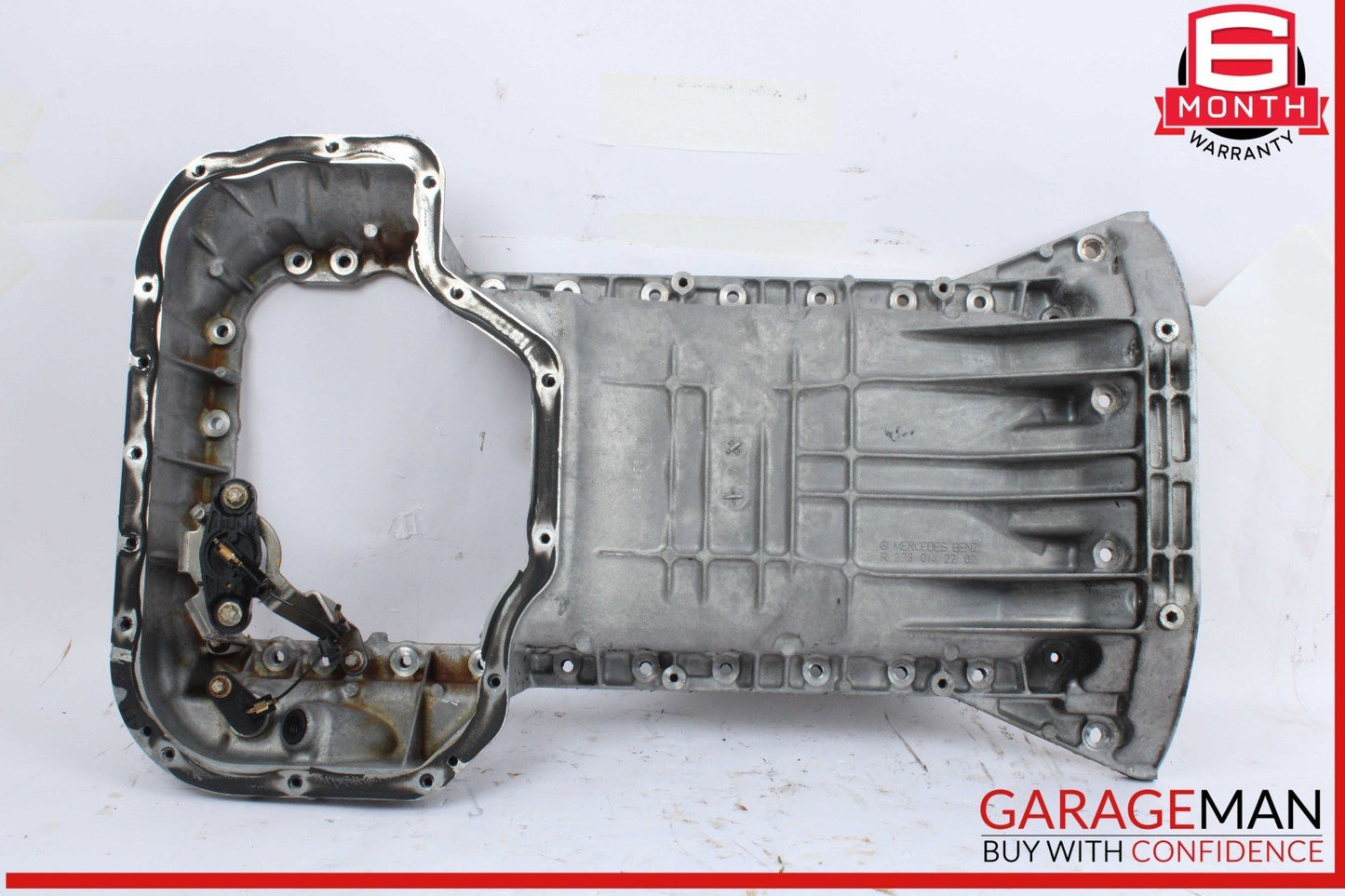 07-11 Mercedes X164 GL450 S550 CL550 Upper Oil Pan Section 2730142202 OEM