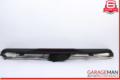 07-13 Mercedes W221 S550 Rear Window Sun Shade Screen Roller Blind w/ Trim OEM