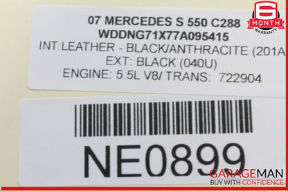 07-13 Mercedes W221 S550 S350 Center Dash Air AC A/C Heater Vent 2218300954 OEM