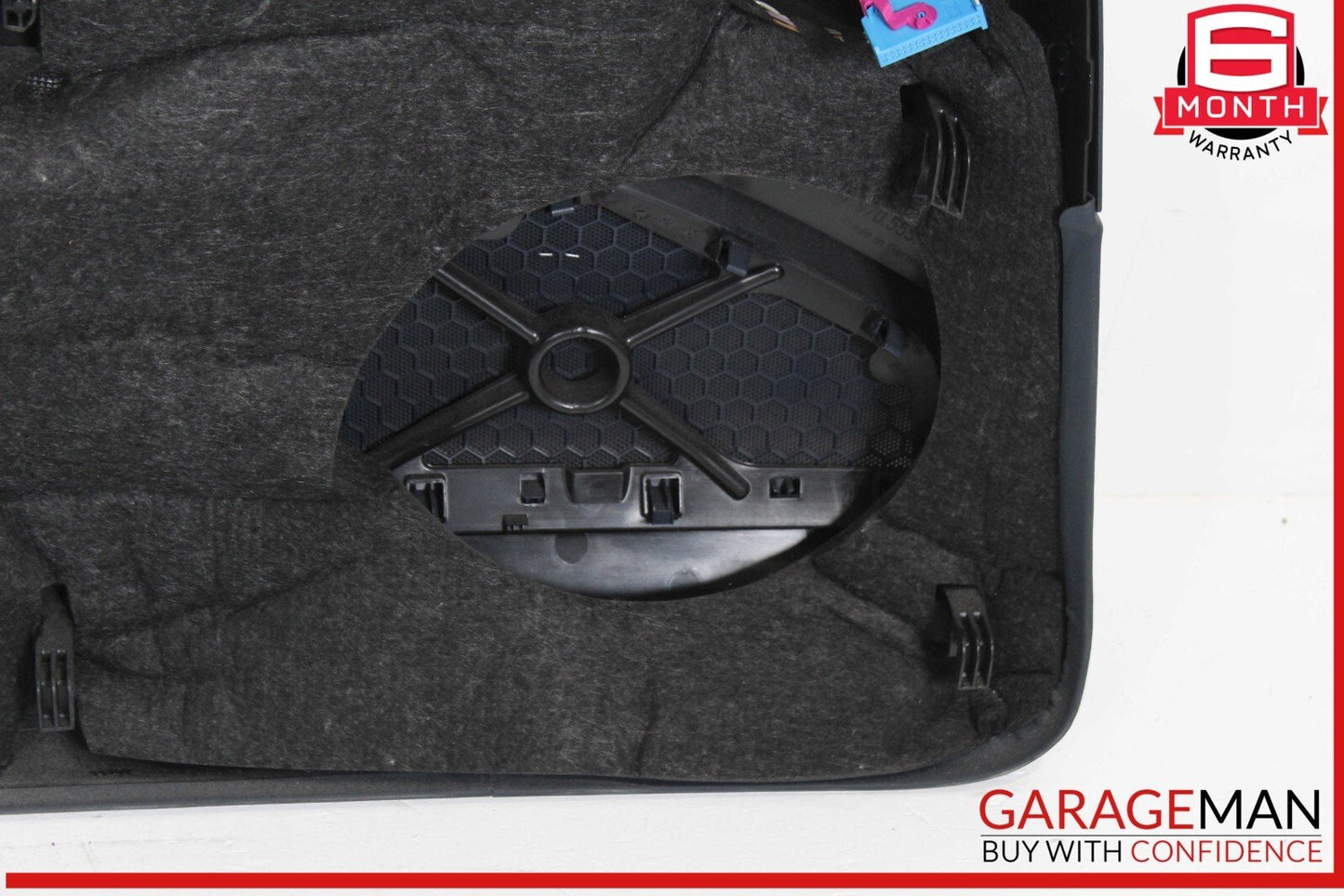 10-16 Porsche Panamera 970 Front Right Side Interior Door Panel Black OEM