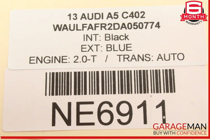 09-16 Audi A5 A6 S4 Rear Right Passenger Side Lower Control Arm 8K0505312J OEM